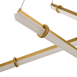 Светодиодная люстра Trumpet Tube Brass 107 варинант исполнения - 3 | Loft Concept в Барнауле