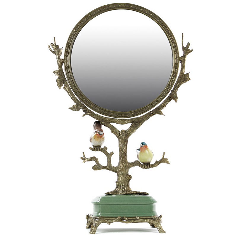 Зеркало Mirror Tree Бронза Зеленый шалфей Зеркало Mirror Tree Бронза Зеленый шалфей в Барнауле | Loft Concept