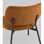 Кресло лаунж Jamie букле горчичный варинант исполнения - 3 | Loft Concept в Барнауле