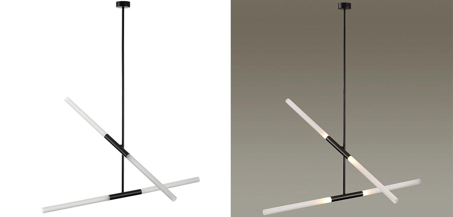 Светильник Black Delta Light 4 lamp Светильник Black Delta Light 4 lamp - Loft-Concept в Барнауле
