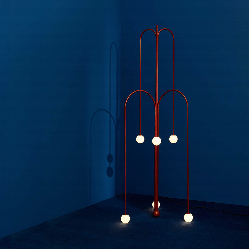 Торшер Michael Anastassiades Fontana Amorosa Crossette Красный Белый Торшер Michael Anastassiades Fontana Amorosa Crossette Красный Белый в Барнауле | Loft Concept