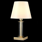 Настольная лампа с белым тканевым абажуром в форме конуса Laurent варинант исполнения - 7 | Loft Concept в Барнауле