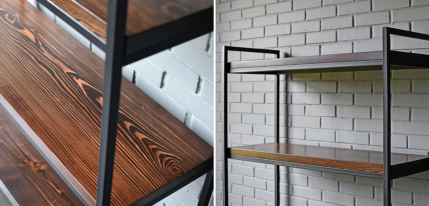Стеллаж Alton Industrial Metal Rust Rack Стеллаж Alton Industrial Metal Rust Rack - Loft-Concept в Барнауле