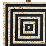 Настольная лампа с квадратным основанием и прямоугольным абажуром Neat Lines варинант исполнения - 1 | Loft Concept в Барнауле