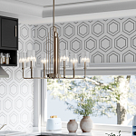  Люстра с прозрачными рифлеными цилиндрическими плафонами Kichler варинант исполнения - 27 | Loft Concept в Барнауле