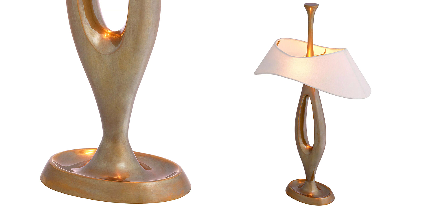 Настольная лампа Eichholtz Table Gianfranco Brass Настольная лампа Eichholtz Table Gianfranco Brass - Loft-Concept в Барнауле