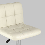 Барный стул с сиденьем молочного цвета Honory варинант исполнения - 7 | Loft Concept в Барнауле