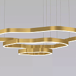 Люстра подвесная с 3-мя ассиметричными светодиодными лампами Golden Current варинант исполнения - 3 | Loft Concept в Барнауле