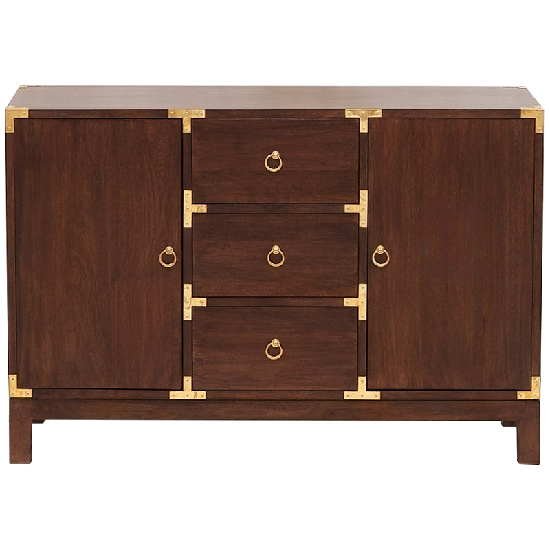 Комод Castillo Chest of Drawers Коричневый Латунь Комод Castillo Chest of Drawers Коричневый Латунь в Барнауле | Loft Concept