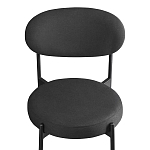 Стул мягкий Alfie Chair черный варинант исполнения - 5 | Loft Concept в Барнауле