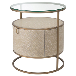 Приставной стол Eichholtz Bedside Table Napa Valley oak