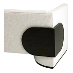 Дизайнерский Двухместный диван Florida Sofa  с элегантным деревянным декором  варинант исполнения - 4 | Loft Concept в Барнауле