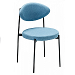 Стул металлический с мягкой спинкой и сиденьем Alfie Chair варинант исполнения - 5 | Loft Concept в Барнауле