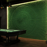 Барельеф CLOCK варинант исполнения - 2 | Loft Concept в Барнауле