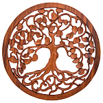 Панно из дерева Mythosream Panel With Trees варинант исполнения - 1 | Loft Concept в Барнауле