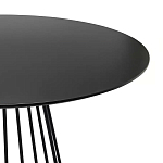 Круглый обеденный стол с основанием в виде конуса Dining table in Loft Style варинант исполнения - 2 | Loft Concept в Барнауле