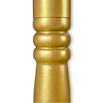 Вешалка золотого цвета с 4-мя крючками из пластика Curves Hangers варинант исполнения - 3 | Loft Concept в Барнауле