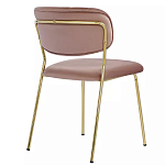 Стул Singer Chair без подлокотников Розовый Велюр варинант исполнения - 3 | Loft Concept в Барнауле