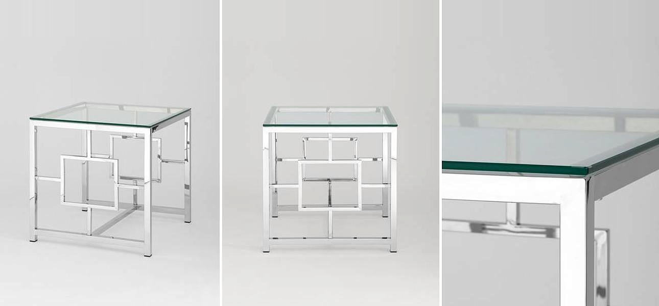 Стол приставной Milan Tables Silver Стол приставной Milan Tables Silver - Loft-Concept в Барнауле