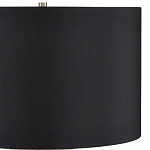 Настольная лампа с белым фактурным корпусом и черным абажуром Twisted варинант исполнения - 2 | Loft Concept в Барнауле