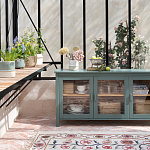 Шкаф-витрина низкий Cosette Cabinet варинант исполнения - 7 | Loft Concept в Барнауле