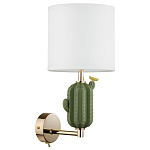 Бра с декором в виде кактуса из керамики Opuntia варинант исполнения - 1 | Loft Concept в Барнауле