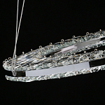 Люстра круглая с прозрачной хрустальной рамкой Maude Crystal Light варинант исполнения - 9 | Loft Concept в Барнауле