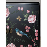 Комод деревянный Tits on flowers варинант исполнения - 7 | Loft Concept в Барнауле