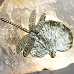 Бра Декоративный лист с стрекозой Glacial Fragment варинант исполнения - 1 | Loft Concept в Барнауле