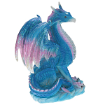 Декоративная статуэтка Дракон Blue Pink Dragon Statuette варинант исполнения - 1 | Loft Concept в Барнауле