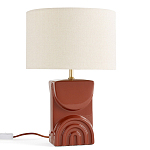 Настольная лампа из керамики и льна Brighter than the Stars варинант исполнения - 1 | Loft Concept в Барнауле