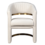Полукресло Valbonne Chair cream velour варинант исполнения - 1 | Loft Concept в Барнауле