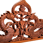 Панно из дерева драконы Panel With Trees варинант исполнения - 2 | Loft Concept в Барнауле