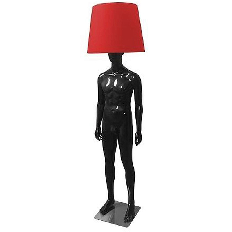 Лампа MALE MANNEQUIN LAMP с абажуром открытый позинг Глянцевый черный Черный матовый Глянцевый белый Белый матовый Серый матовый Золотой Красный Шампань Лампа MALE MANNEQUIN LAMP с абажуром открытый позинг Глянцевый черный Черный матовый Глянцевый белый Белый матовый Серый матовый Золотой Красный Шампань в Барнауле | Loft Concept