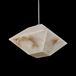 Подвесной светильник с фигурным плафоном Stone Prism варинант исполнения - 3 | Loft Concept в Барнауле