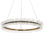 Кольцевая люстра с хрустальным декором Rowan Crystal Ring Horizontal Chandelier варинант исполнения - 1 | Loft Concept в Барнауле