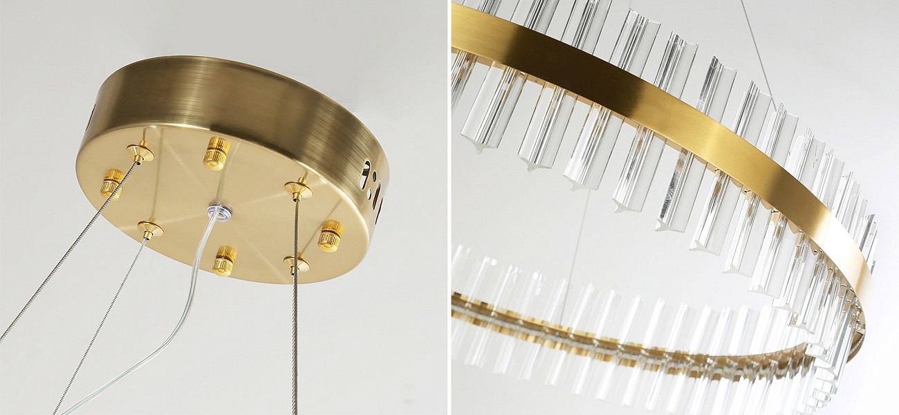 Кольцевая светодиодная люстра Ring Horizontal Кольцевая светодиодная люстра Ring Horizontal - Loft-Concept в Барнауле