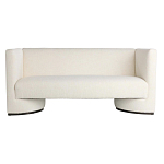 Дизайнерский Двухместный диван Florida Sofa  с элегантным деревянным декором  варинант исполнения - 2 | Loft Concept в Барнауле