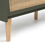 Комод с 6-ю ящиками из плетеного ротанга Remi Green Wicker Furniture варинант исполнения - 4 | Loft Concept в Барнауле