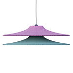 Подвесной вязаный светильник в двухцветном исполнении «Двойной Токио»  варинант исполнения - 4 | Loft Concept в Барнауле