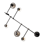 Бра с 5-ю плафонами разного диаметра и цвета Polyhedron варинант исполнения - 1 | Loft Concept в Барнауле