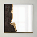 Зеркало с панно из среза палисандра Noble Mirror варинант исполнения - 3 | Loft Concept в Барнауле