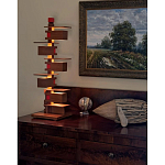 Торшер с каркасом из множества полок Links варинант исполнения - 5 | Loft Concept в Барнауле