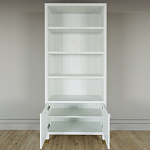 Книжный Стеллаж Elsa Dreams White с задней стенкой варинант исполнения - 4 | Loft Concept в Барнауле