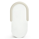 Зеркало овальное Curved Furniture бежевое варинант исполнения - 1 | Loft Concept в Барнауле