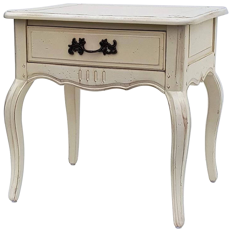 Прикроватная тумба в стиле прованс Beige Montmartre Provence Bedside Table Бежевый Прикроватная тумба в стиле прованс Beige Montmartre Provence Bedside Table Бежевый в Барнауле | Loft Concept