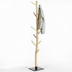 Напольная вешалка из тикового дерева Teak Floor Hanger варинант исполнения - 2 | Loft Concept в Барнауле