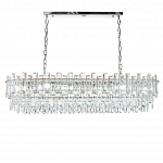 Люстра овальная с хрустальными подвесками Gorgeous Crystal Light варинант исполнения - 8 | Loft Concept в Барнауле