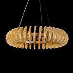 Люстра круглая с фактурными элементами в виде ракушек Inspired Sea варинант исполнения - 1 | Loft Concept в Барнауле