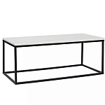 Журнальный столик прямоугольный White Marble Surface варинант исполнения - 2 | Loft Concept в Барнауле